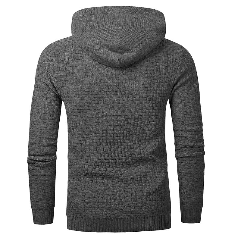 Men’s Hoodie Sweater – Casual Winter Pullover