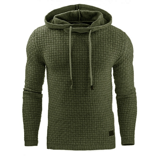 Men’s Hoodie Sweater – Casual Winter Pullover