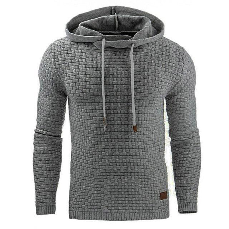 Men’s Hoodie Sweater – Casual Winter Pullover