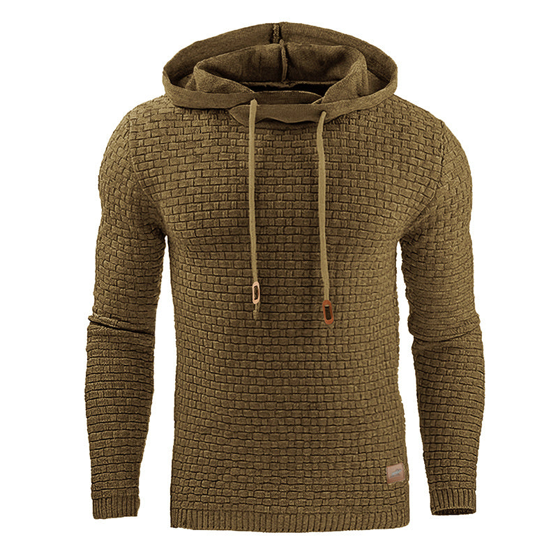 Men’s Hoodie Sweater – Casual Winter Pullover