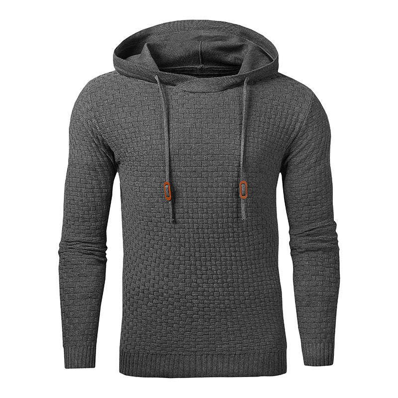 Men’s Hoodie Sweater – Casual Winter Pullover